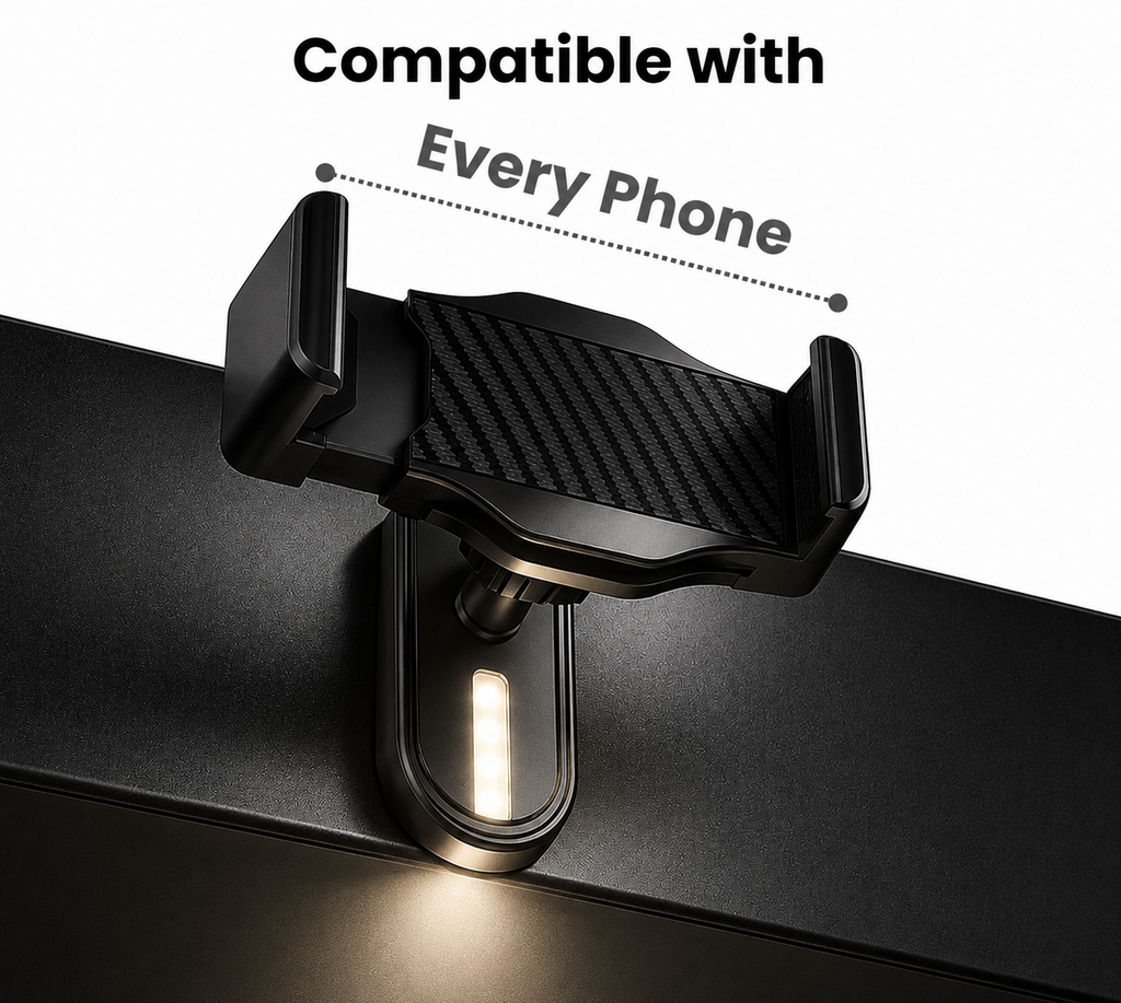 FlexGrip™ Magnetic Phone Mount | 360° Adjustable Gym Holder